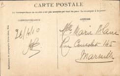 Las aduanas de las aduanas de la POSTAL de la VENDIMIA Menton viran a gendarmes franceses del italiano hacia el lado de babor de los oficiales de aduanas de la frontera italiana libre de St. Louis