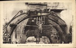 VINTAGE POSTCARD Industrie Machines Schneider Marteau rammer