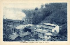CPA Industrie Usine Saint Beron Les usines de Chailles 