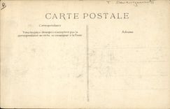 CPA Paris Crue de la Seine Rue Felicien David Demenagement en bateau