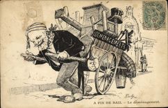 CPA A la fin de Bail Le demenagement 