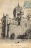 CPA Judaica Juif Dijon La synagogue