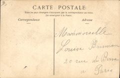 VINTAGE POSTCARD Jewish Judaica Dijon the synagog