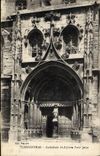 CPA Judaica Juif Carpentras Cathedrale St Siffrein Porte juive 