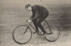 VINTAGE POSTCARD Velo Cycles Cycling Our Vermond sprinters