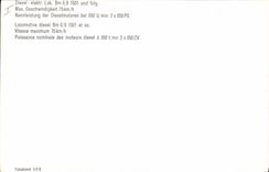 CPM Train Locomotive diesel Bm 6/6 1501 et ss