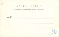 VINTAGE POSTCARD Sailing Boat Brittany School of smousses