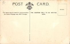 Puerto de Portsmouth de la victoria del HMS del barco de navegación de la POSTAL de la VENDIMIA