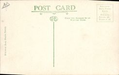 VINTAGE POSTCARD Sailing Boat HMS Victory flying Trafalgar signal