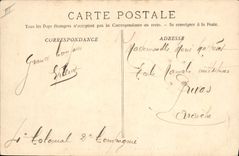 CPA Bateau Voilier La Couronne Vaisseau ecole des canonniers