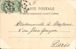 CPA Bateau Voilier La Couronne Vaisseau Ecole des Canonniers