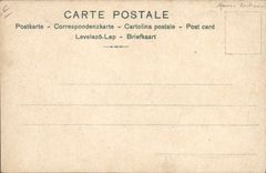 VINTAGE POSTCARD Love Woman Cupid Illustrator