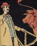CPA Amour Vache Moi j'ai les brunes