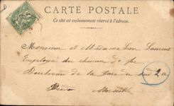 VINTAGE POSTCARD Fantasy My ninette Love