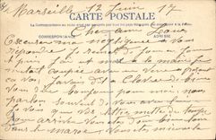 VINTAGE POSTCARD Love the friends Tumerlin and Tumeleche share a Poisson fish