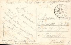 VINTAGE POSTCARD Militaria Soldier Flag