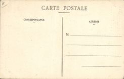 VINTAGE POSTCARD Militaria Flag of the 1st battalion of the 87eme regiment of infantry of Reserve