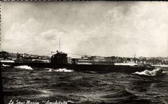 CPA Bateau Sous marin Sous-marin Amphitrite 