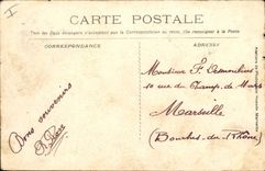 VINTAGE POSTCARD Boat Underwater Submarine Alose