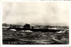 CPA Bateau Sous marin Sous-marin Amphitrite