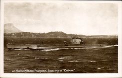 CPA Bateau Sous marin Sous-marin Caiman 