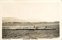 CPA Bateau Sous marin Sous-marin Calypso