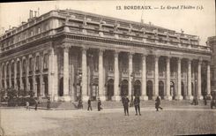 CPA Le grand theatre Bordeaux