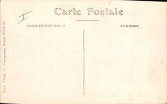 VINTAGE POSTCARD the large Bordeaux theater