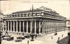 CPA Le grand theatre Bordeaux