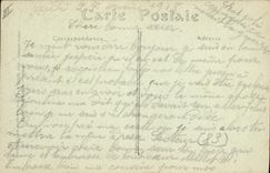 VINTAGE POSTCARD the theater of the Bussang people