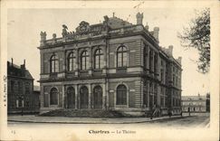 VINTAGE POSTCARD the Chartres theater