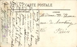 VINTAGE POSTCARD the Chambéry theater