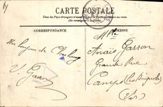 VINTAGE POSTCARD the Cherbourg theater