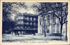 VINTAGE POSTCARD this Avenue Victor Hugo theater