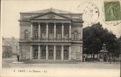 CPA Caen Le theatre 
