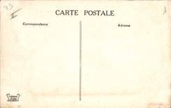 VINTAGE POSTCARD Chambéry the theater and the street of Italy