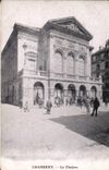 VINTAGE POSTCARD Chambéry the theater