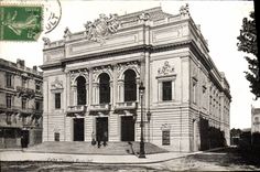 VINTAGE POSTCARD this municipal theater