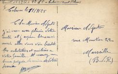 VINTAGE POSTCARD Colmar the theater