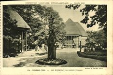 CPA Paris Exposition coloniale Internationale 1931 Cameroun Togo Vue D'Ensemble Du Grand Pavillon