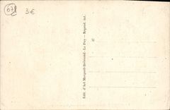 VINTAGE POSTCARD Louvesc House Saint Governed the garden