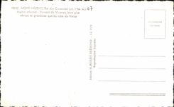 POSTAL MODERNA colada del este del aspecto de Mezenc del montaje de Vivarais