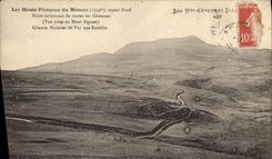 VINTAGE POSTCARD Mezenc Mount the High plateaus Mule track of Fay to Estables