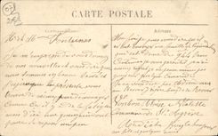 Montaje de Mezenc de la POSTAL de la VENDIMIA la pista de la mula de las altas mesetas de la hada a Estables