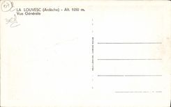 Lugar de la opinión de Louvesc de la POSTAL de la VENDIMIA gran