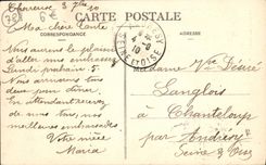 CPA Vallee De Chevreuse Chevreuse Vue d'Ensemble Sur les Ruines de la Madeleine et le manoir du chateau