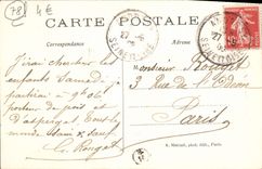 CPA Chevreuse Chateau de la Madeleine la tour cassee