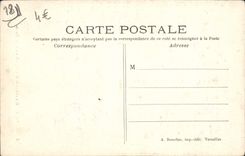 CPA Port Royal les ruines de la chapelle vues du Musee