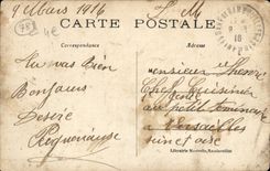 CPA Montlieu Pres Rambouillet Facade Principale