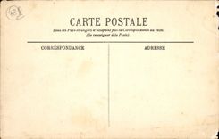 VINTAGE POSTCARD Saint Germain In Overall picture Bush hammer of the Place of the Castle